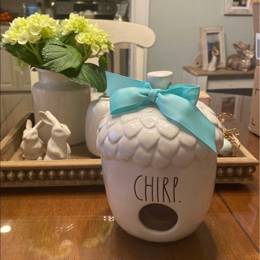 Rae dunn chirp birdhouse